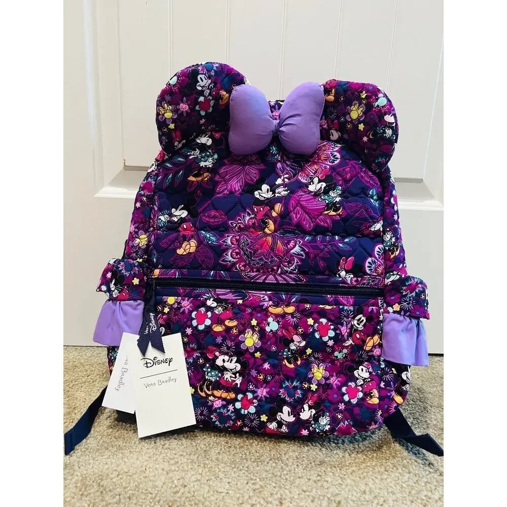 NWT❤️Vera Bradley x Disney Minnie Mouse Mickey Floral Backpack